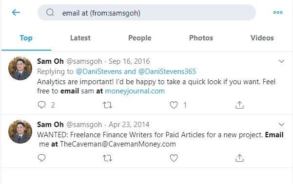 Как найти email